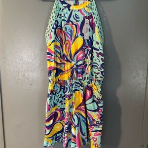 Ayreh Rhonda lace trim romper - Size Large - NWT